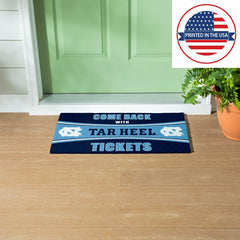 28" x 16" PVC Trapper Mat, Come Back with Tickets, University of North