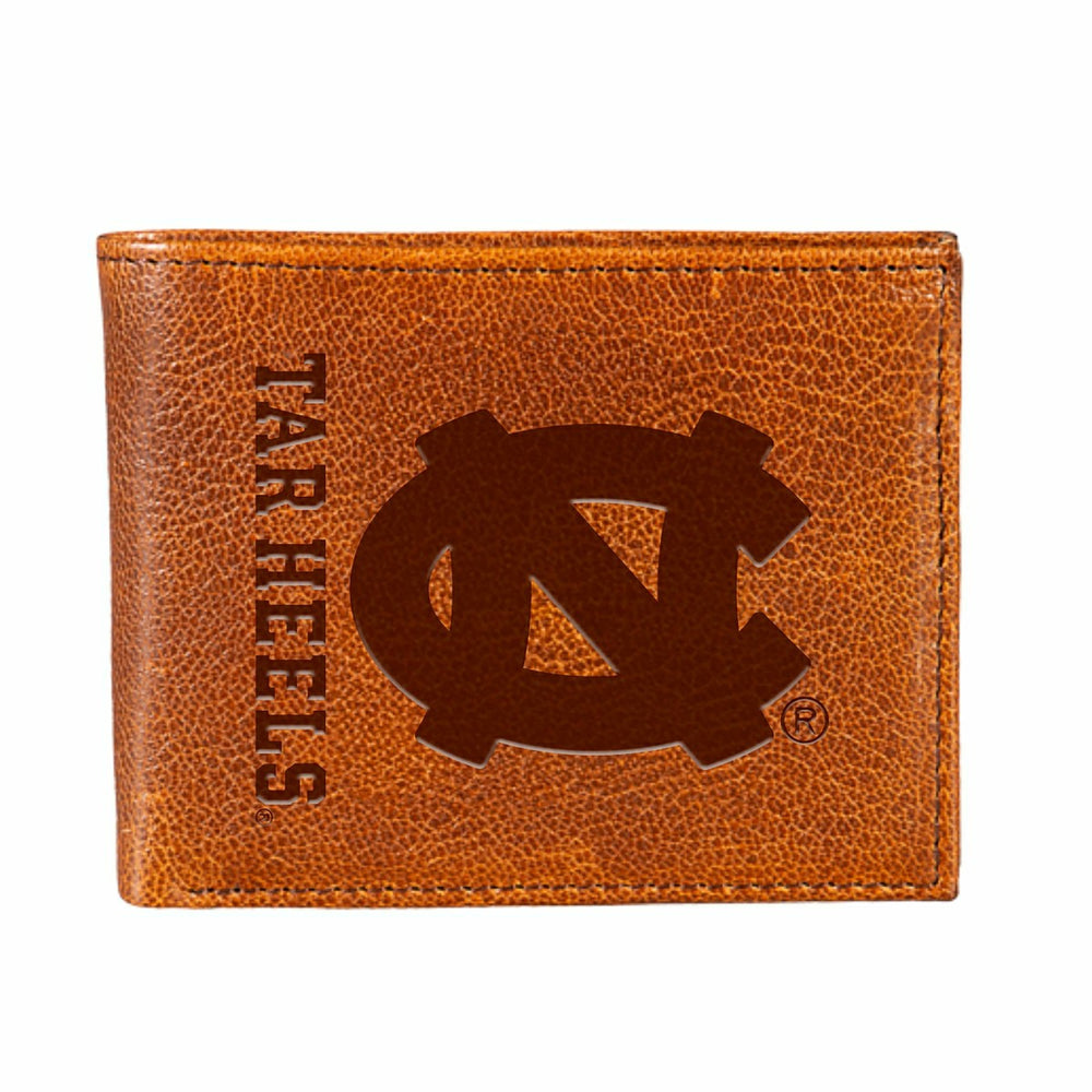 University of North Carolina, Embossed 100% Genuine Tumbled Leather Pa