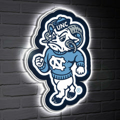 LED Wall Decor, Glazelite, College Mascot, University of North Carolin