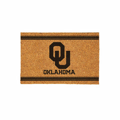 University of Oklahoma Large One Color Coir Mat, 36"x24"
