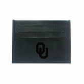 Front Pocket Wallet w/ RFID Blocking, University of Oklahoma, Black