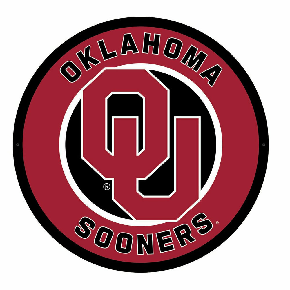 LED Wall Decor, Round, University of Oklahoma