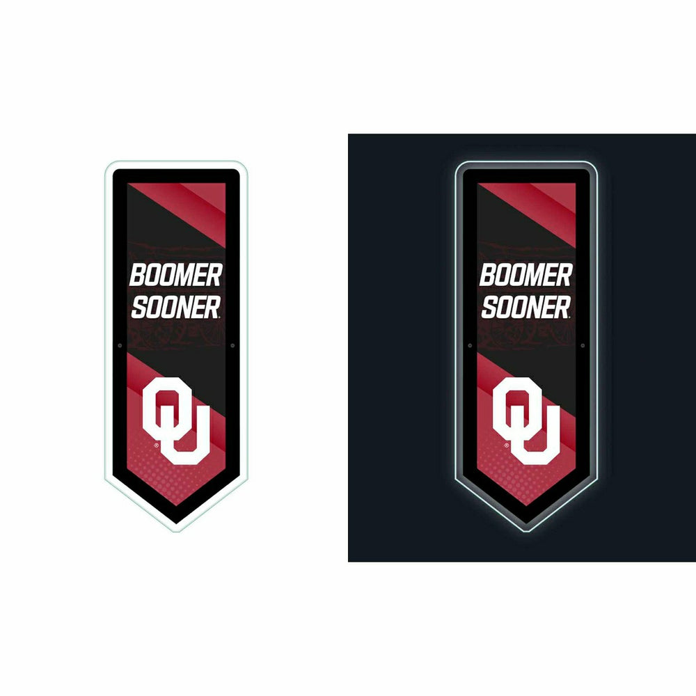 LED Wall Decor, Pennant, University of Oklahoma
