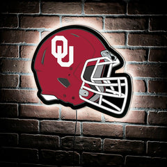LED Wall Decor, Helmet, University of Oklahoma