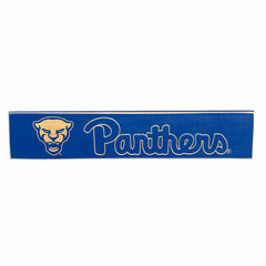 University of Pittsburgh Engraved Wood Sign, 3.5" x 18"