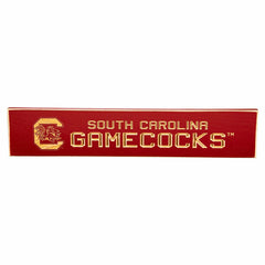 University of South Carolina Engraved Wood Sign, 3.5" x 18"