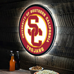 LED Wall Decor, Round, University of Southern California
