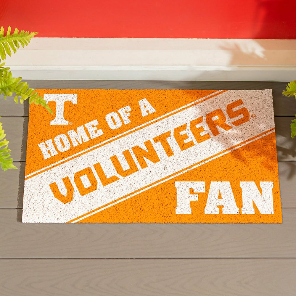 University of Tennessee, PVC Mat COLOR, Home of a Fan