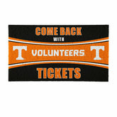 28" x 16" PVC Trapper Mat, Come Back with Tickets, University of Tenne