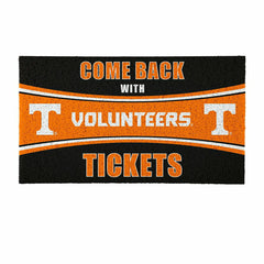28" x 16" PVC Trapper Mat, Come Back with Tickets, University of Tenne