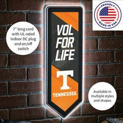 LED Wall Decor, Pennant, University of Tennessee