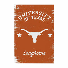 University of Texas Wood Wall Sign, 16x24