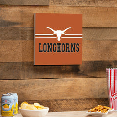 University of Texas Wood Wall Sign, 12x12