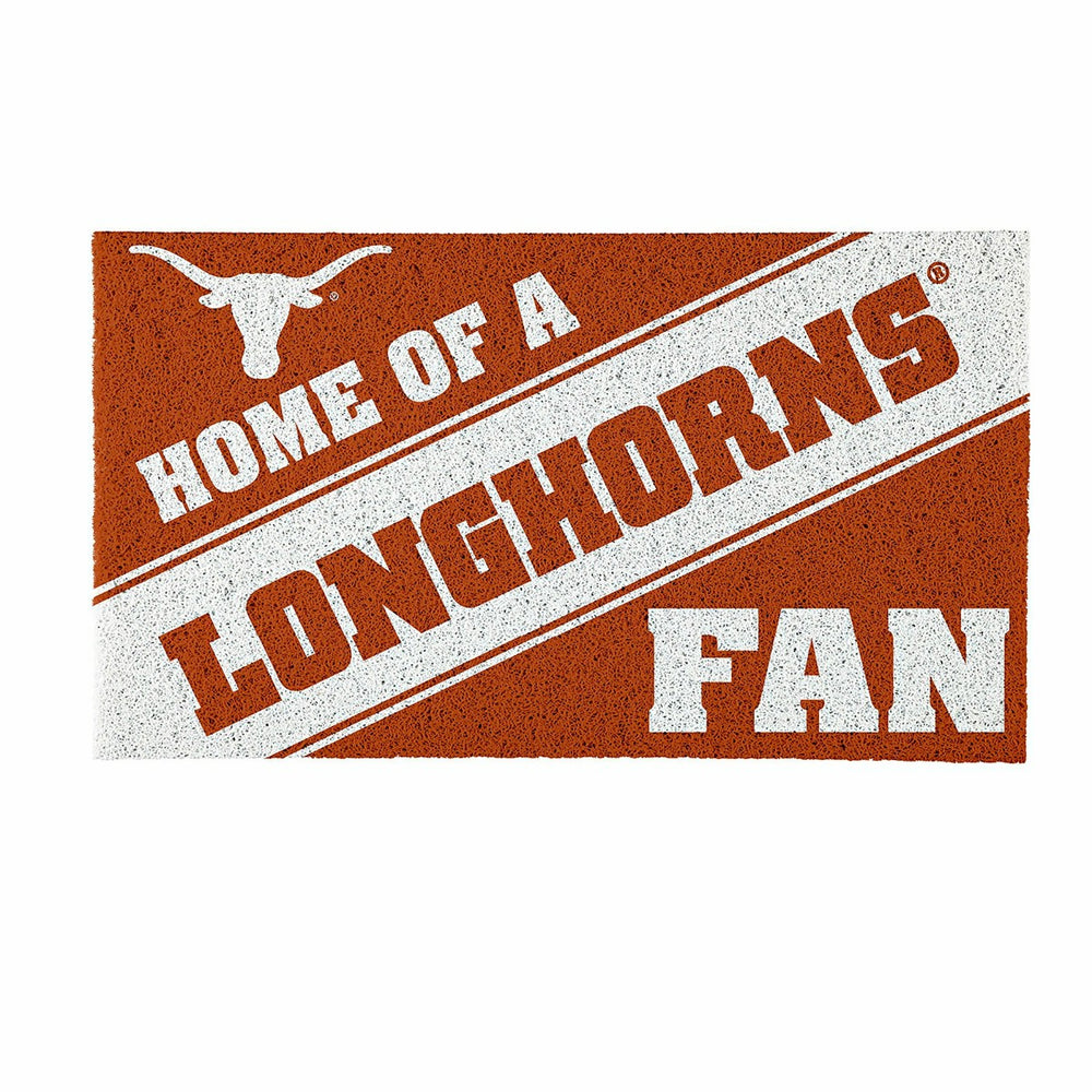 University of Texas, PVC Mat COLOR, Home of a Fan
