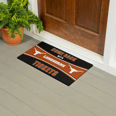 28" x 16" PVC Trapper Mat, Come Back with Tickets, University of Texas
