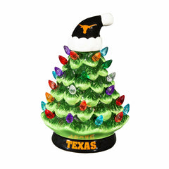 8" LED Ceramic Christmas Tree, University of Texas
