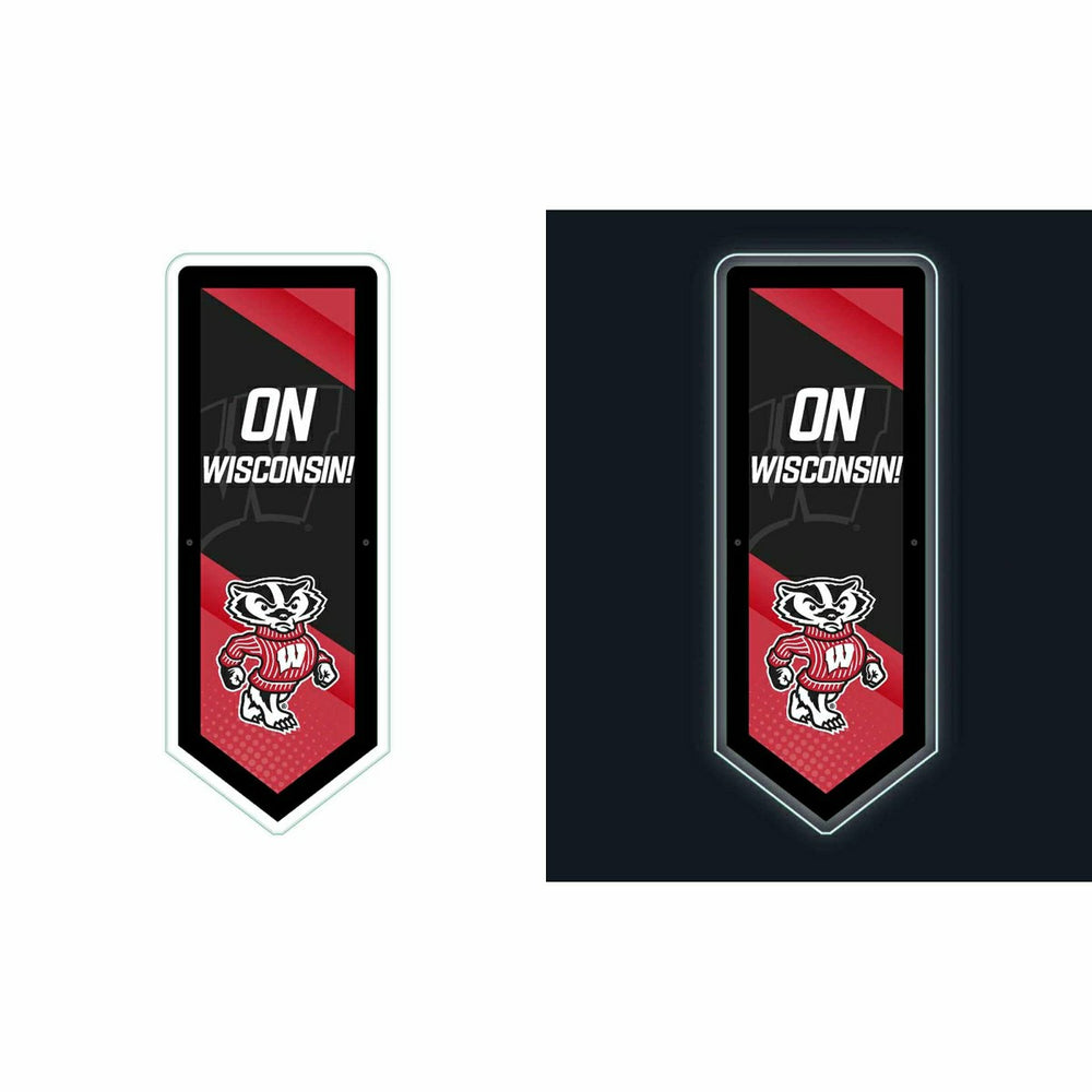 LED Wall Decor, Pennant, University of Wisconsin-Madison
