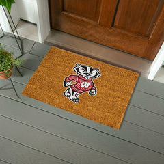 Coir Mat, 16"x28", University of Wisconsin-Madison