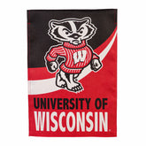 University of Wisconsin-Madison Burlap Flag GDN Size