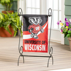 University of Wisconsin-Madison Burlap Flag GDN Size