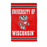 Embossed Suede Flag, House Size, University of Wisconsin-Madison