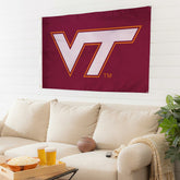 Virginia Tech Single Sided Flag w/ 2 Grommets, 3'x5'