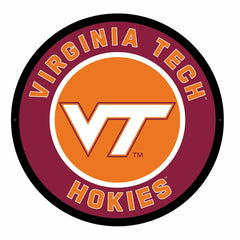 LED Wall Decor, Round, Virginia Tech