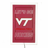 Virginia Tech College Rectangle Neolite LED Decor