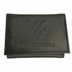 West Virginia University, Tri-Fold Wallet, Black