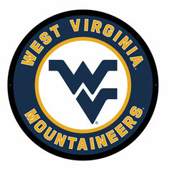 LED Wall Decor, Round, West Virginia University