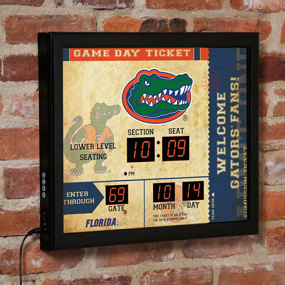 Scoreboard Wall Clock, University of Florida