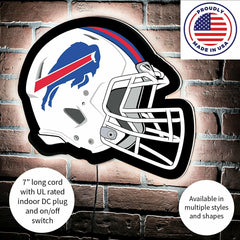 LED Wall Decor, Helmet, Buffalo Bills