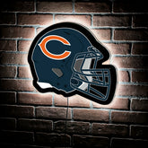 LED Wall Decor, Helmet, Chicago Bears