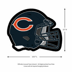 LED Wall Decor, Helmet, Chicago Bears