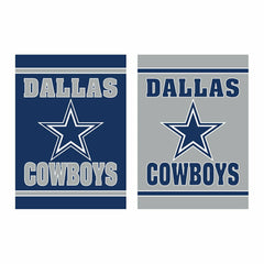 Embossed Suede Flag, House Size, Dallas Cowboys