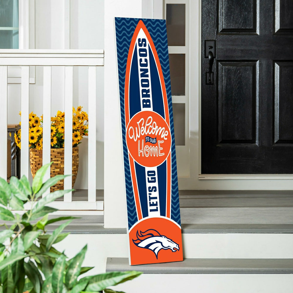 Denver Broncos Summer Seasonal Surfboard ECM Exclusive 47" Single Side