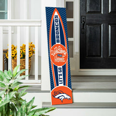 Denver Broncos Summer Seasonal Surfboard ECM Exclusive 47" Single Side
