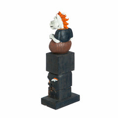 Denver Broncos Tiki Team Totem Garden Statue