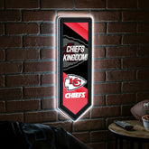 LED Wall Decor, Pennant, Kansas City Chiefs