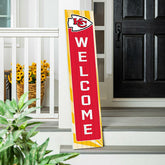 Kansas City Chiefs Summer Seasonal Single Sided Large Leaner, 46"