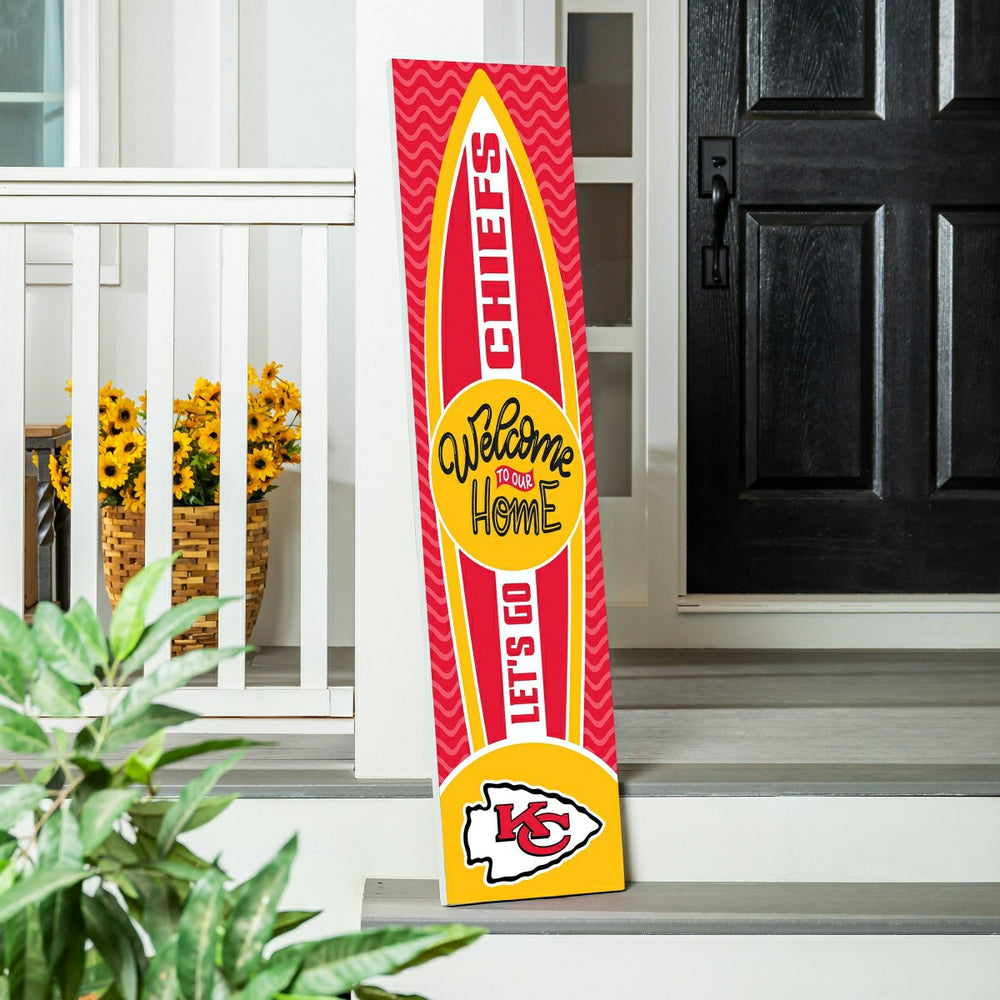 Kansas City Chiefs Summer Seasonal Surfboard ECM Exclusive 47" Single