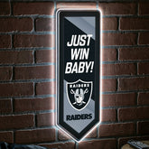 LED Wall Decor, Pennant, Las Vegas Raiders