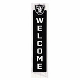 Las Vegas Raiders Summer Seasonal Single Sided Large Leaner, 46"