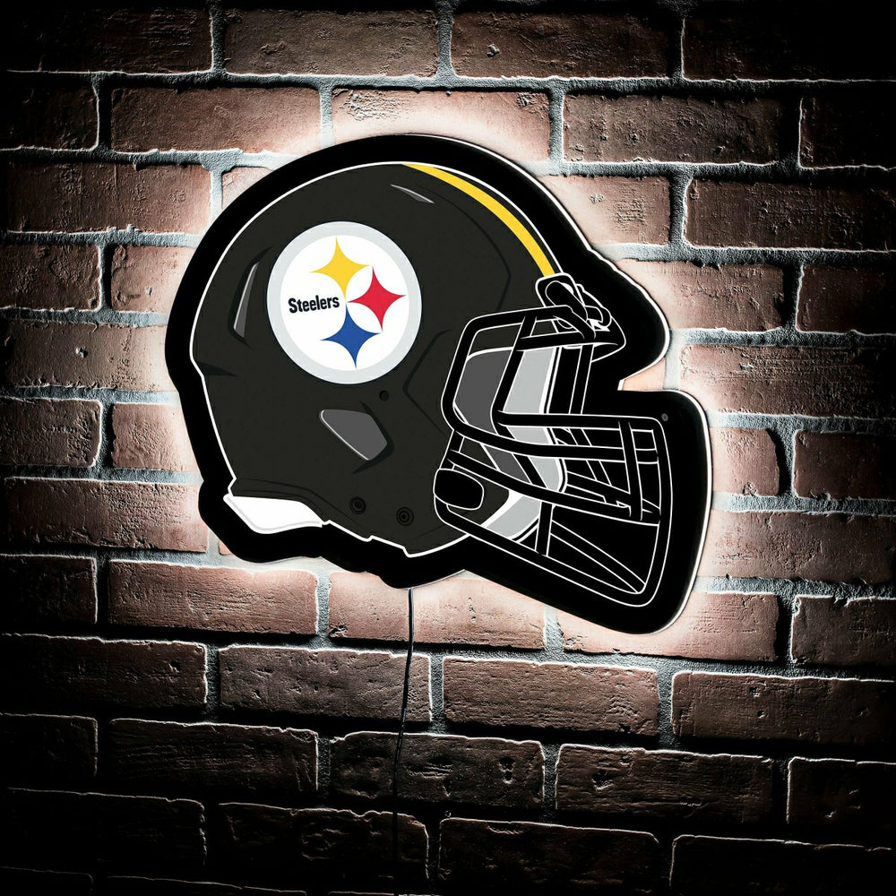 LED Wall Decor, Helmet, Pittsburgh Steelers