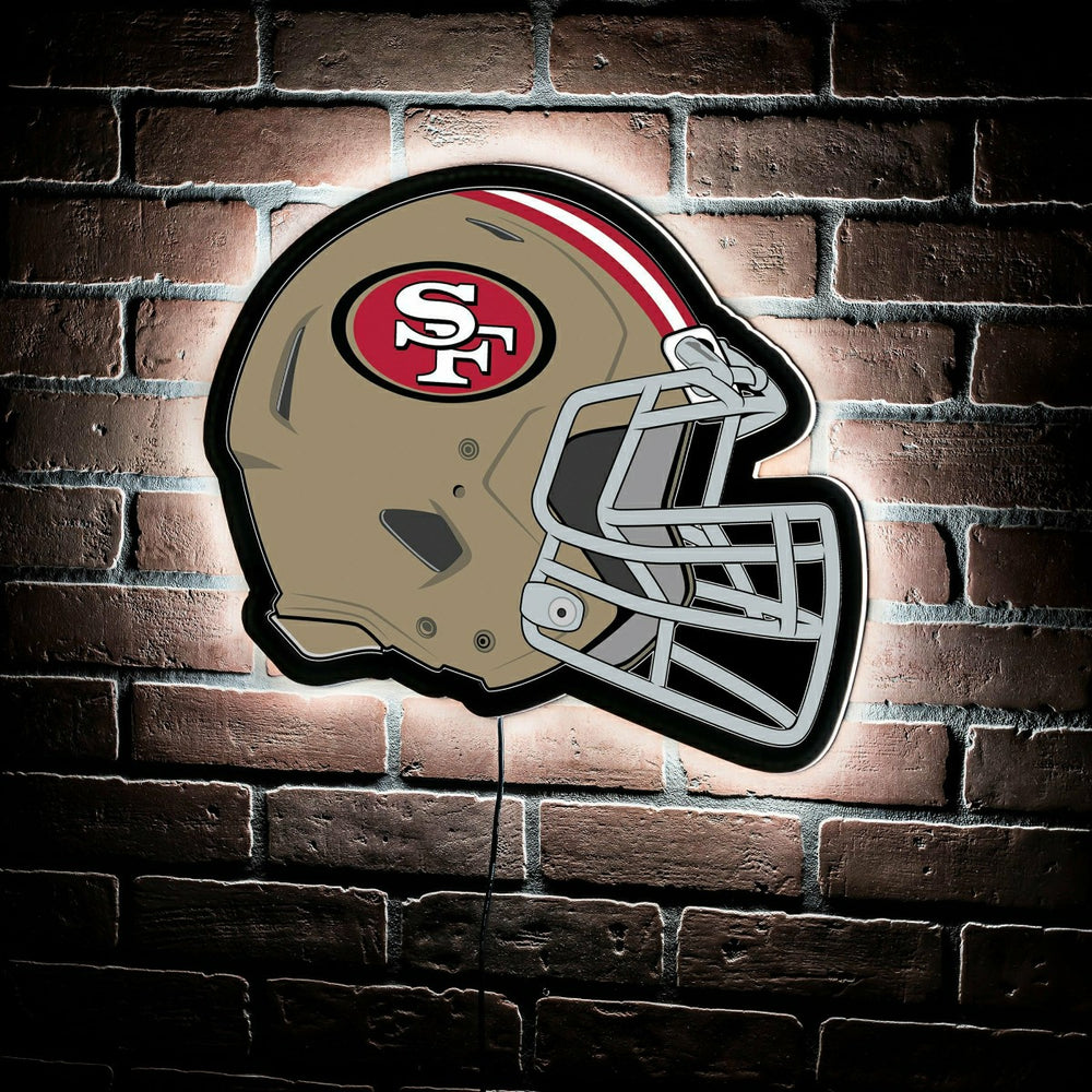 LED Wall Decor, Helmet, San Francisco 49ers