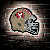 LED Wall Decor, Helmet, San Francisco 49ers
