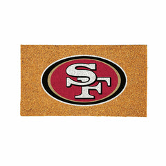 Coir Mat, 16"x28", San Francisco 49ers