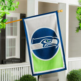 Flag, DS New Burlap, Reg, Seattle Seahawks