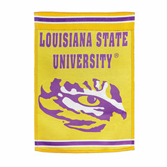 Embossed Suede Flag, House Size, Louisiana State University