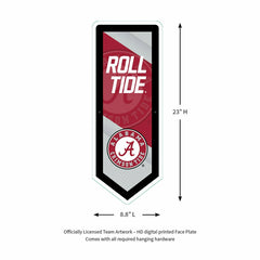 LED Wall Decor, Pennant, University of Alabama